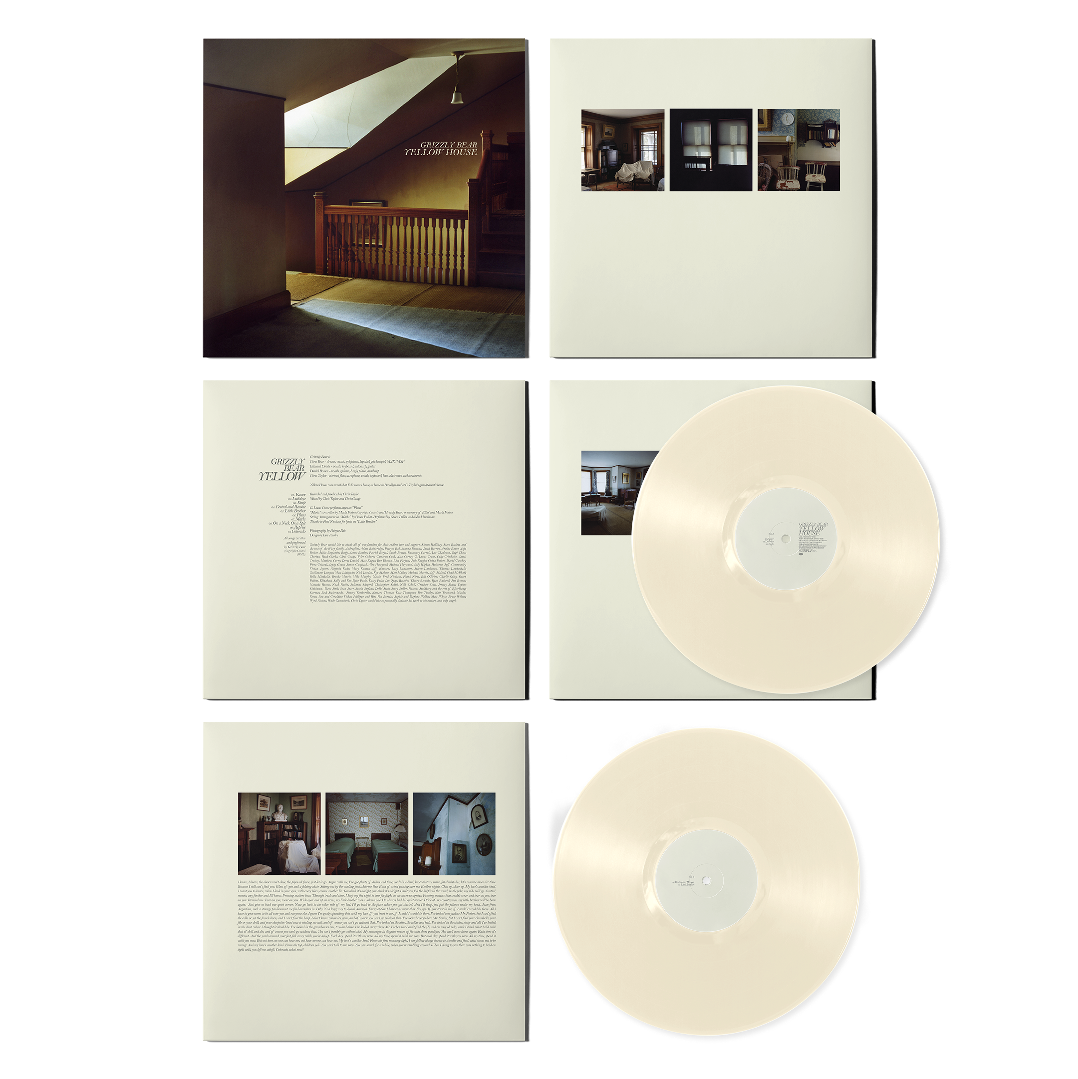Grizzly Bear - Yellow House (Cream White Vinyl) (New Vinyl)