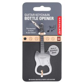 Guitar Bottle Opener Keychain - Kikkerland