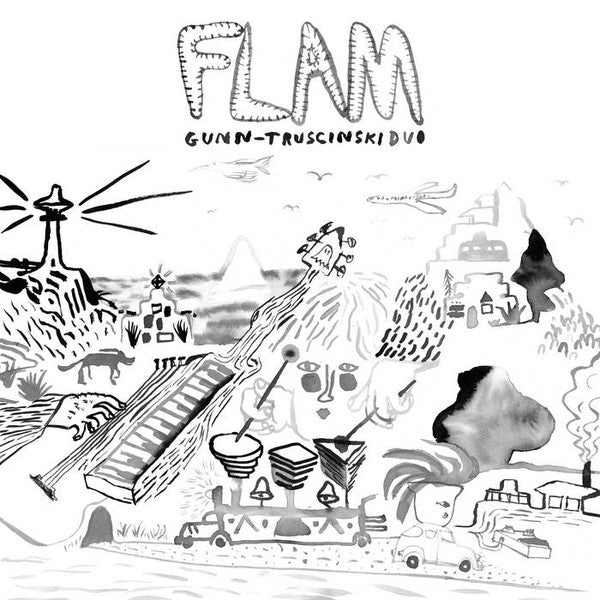 Gunn-Truscinski Duo – Flam (Pink Vinyl) (New Vinyl)