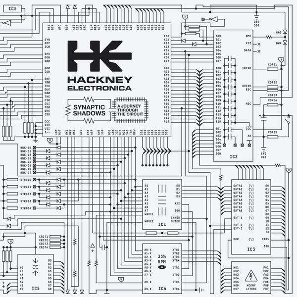 Hackney Electronica - Synaptic Shadows 12" (New Vinyl)
