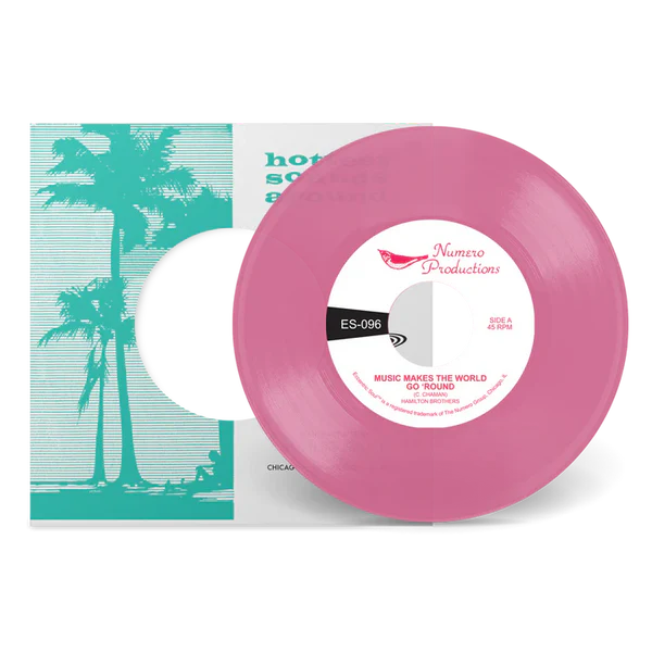Hamilton Brothers - Music Makes The World Go Round 7" (Pink Vinyl) (New Vinyl)