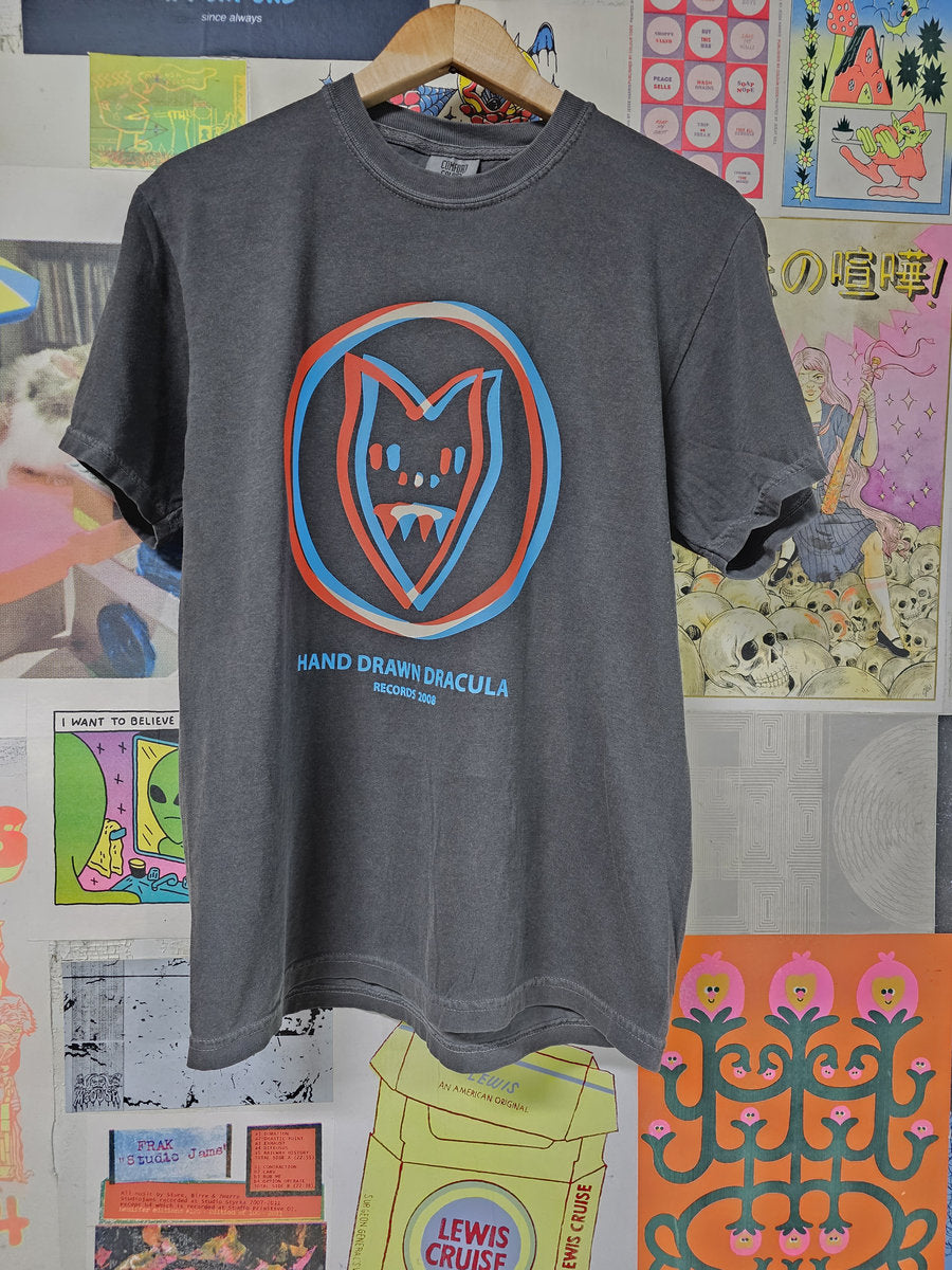 Hand Drawn Dracula - 3D Vintage T-Shirt