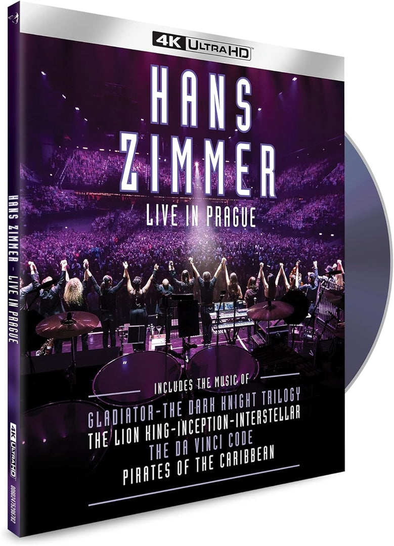 Hans Zimmer - Live In Prague (4K UHD) (New 4K Video)