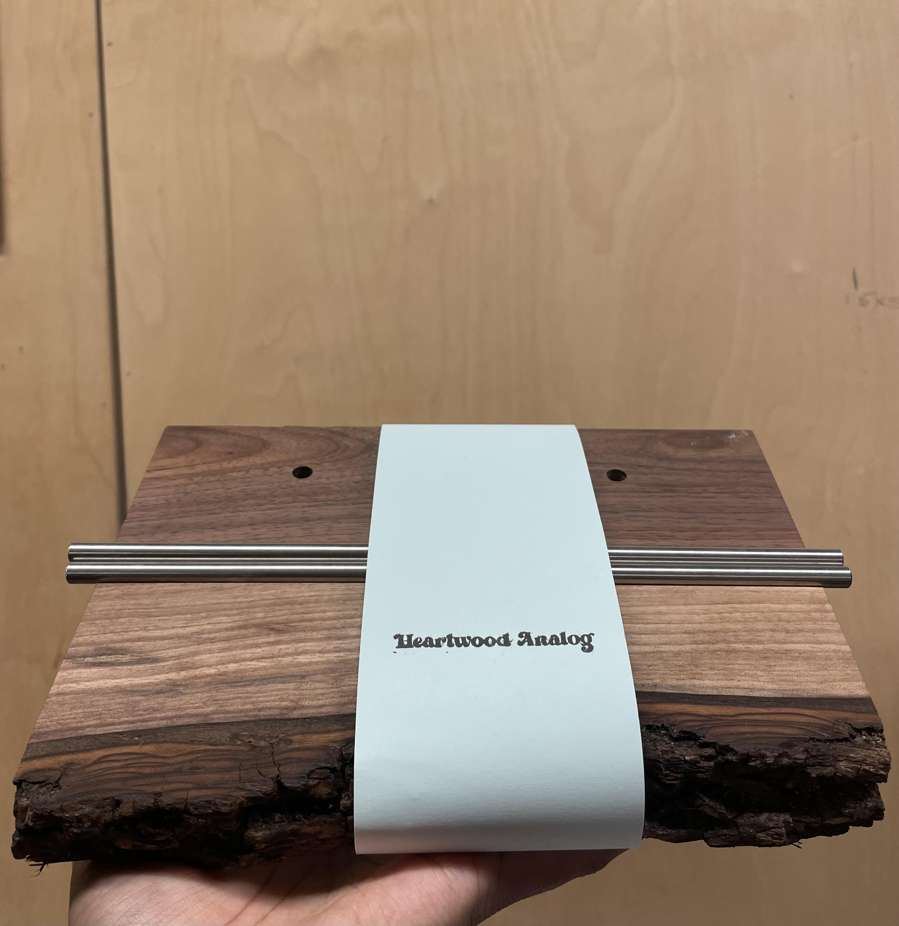 Heartwood Analog - Wooden Stand (With Metal Pegs)