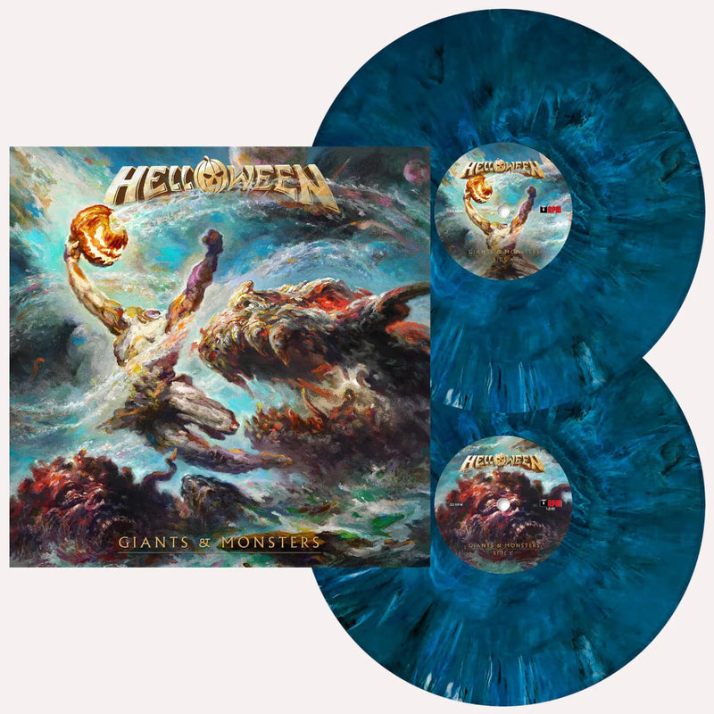 Helloween - Giants & Monsters (2LP Deep Ocean Blue Marbled Vinyl) (New Vinyl)