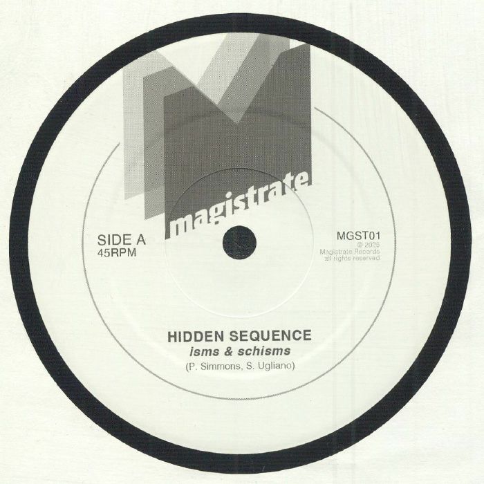 Hidden Sequence - Isms & Schisms 7" (New Vinyl)