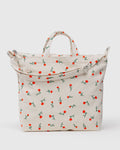 Horizonal Zip - Painted Wildflower Baggu Duck Tote (Canvas)