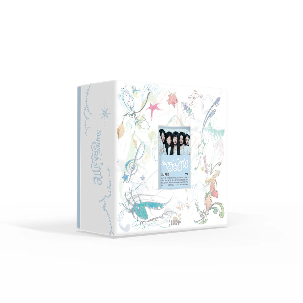 ILLIT - ILLIT 1st Mini Album ???????SUPER REAL ME???????? [SUPER ME Version] (New CD)