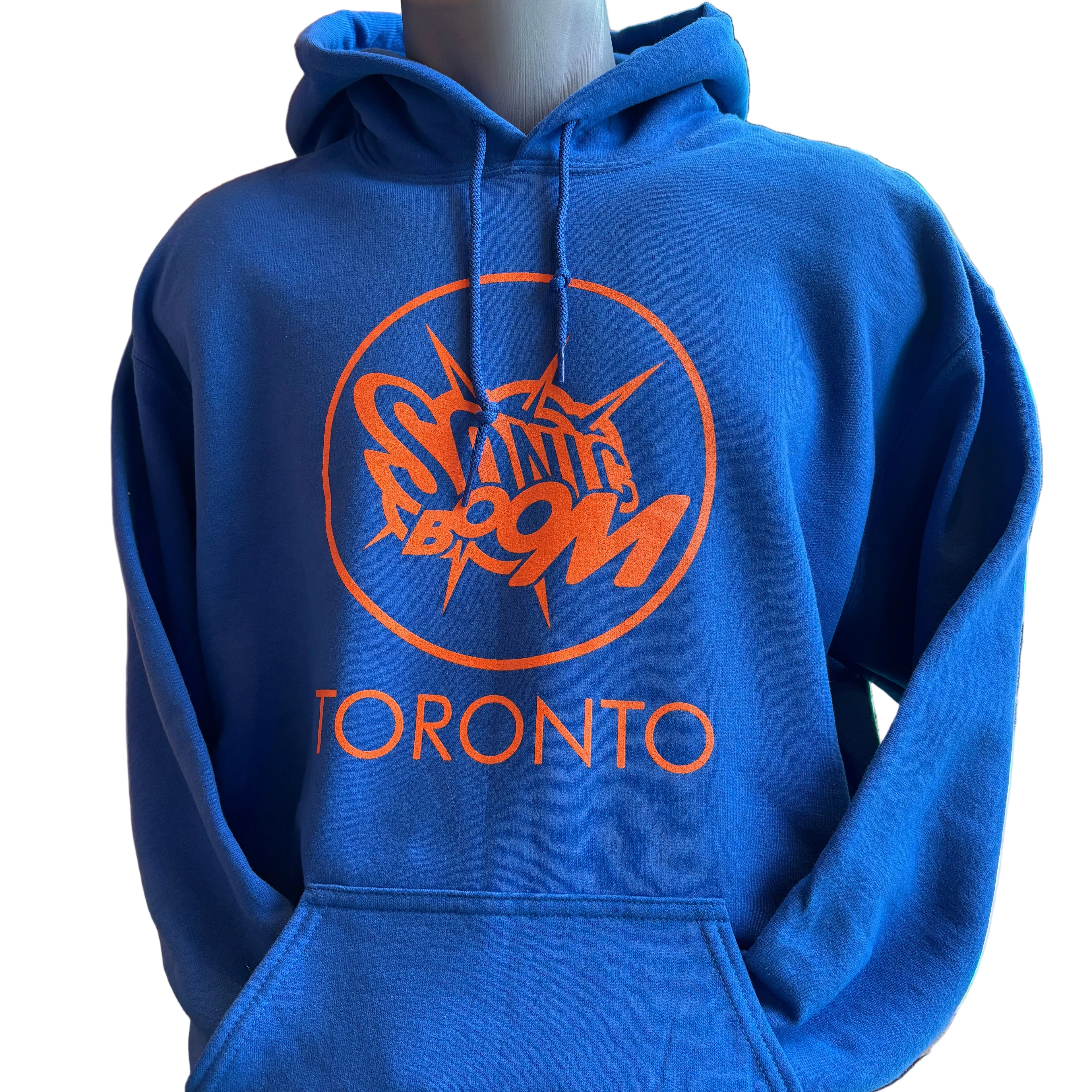 Sonic Boom Hoodie - Blue & Orange