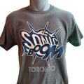 Grey - Sonic Boom T-Shirt (CLASSIC BLUE/WHITE Logo)