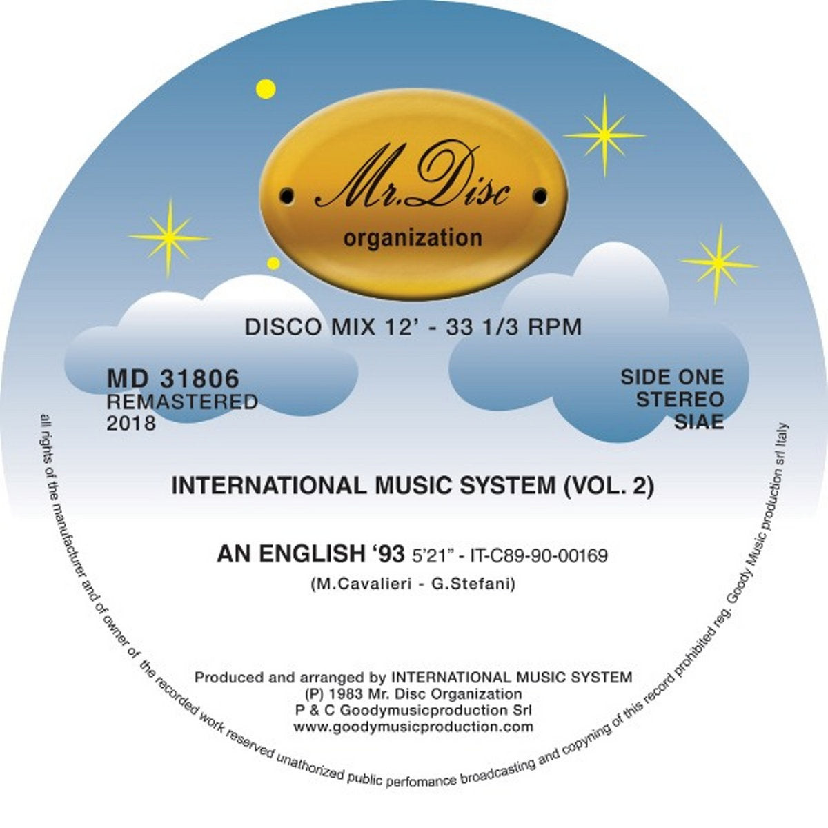 International Music System - International Music System Vol 2 (12") (New Vinyl)