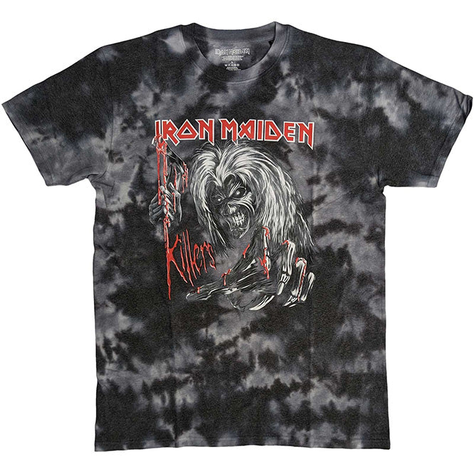 Iron Maiden - Killers Tie Dye T-shirt