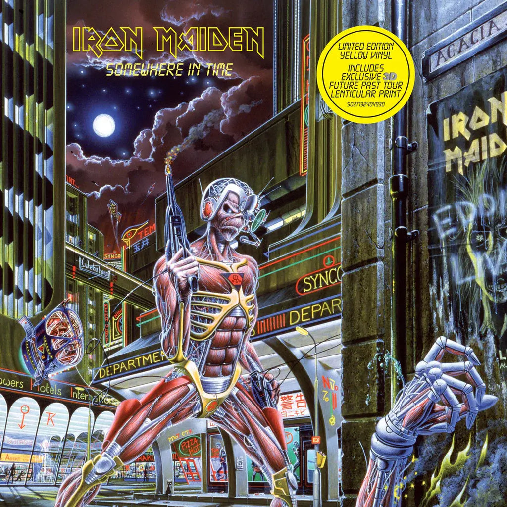 Iron Maiden - Somewhere In Time (Yellow Vinyl) (New Vinyl)