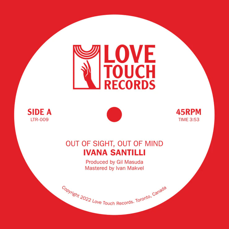 Ivana Santilli - Out Of Sight, Out Of Mind b/w Air Of Love 7" (New Vinyl)