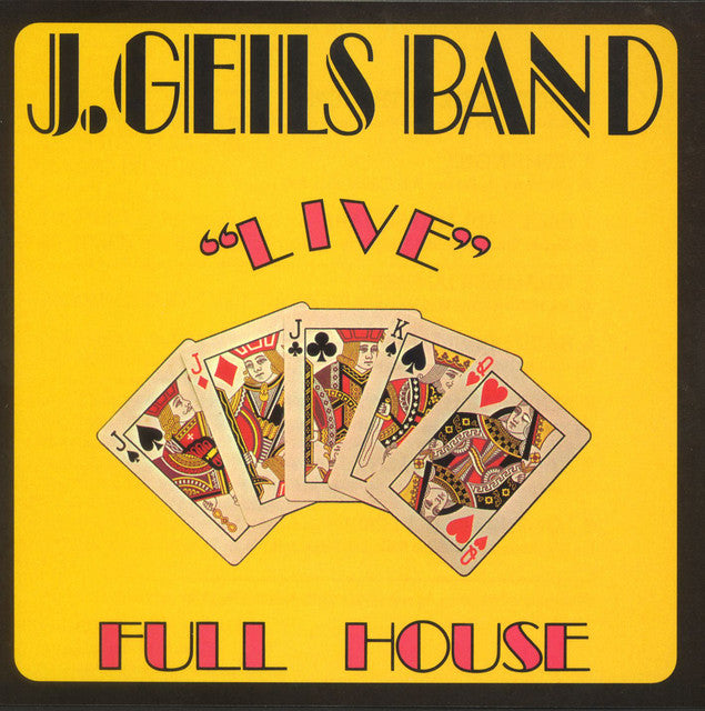 J. Geils Band - "Live" Full House (Rhino High Fidelity) (New Vinyl)