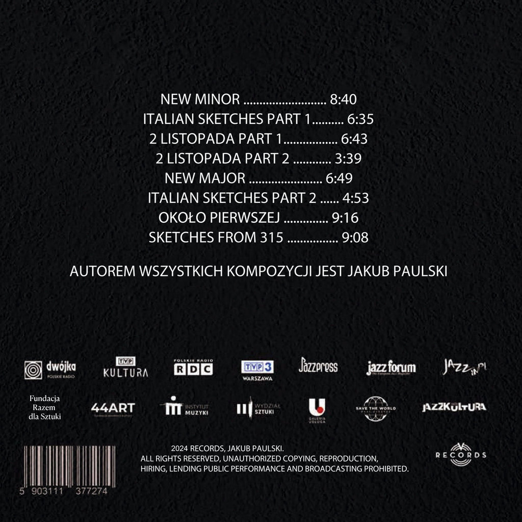Jakub Paulski - Free'oode (New CD)