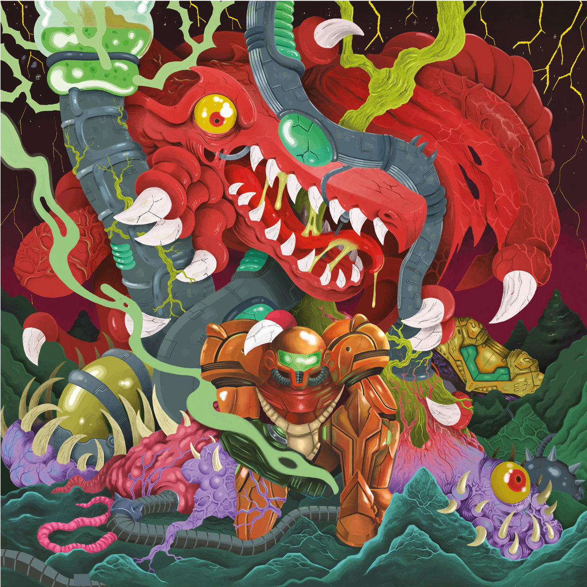 Jammin' Sam Miller - Super Metroid Soundtrack (New Vinyl)