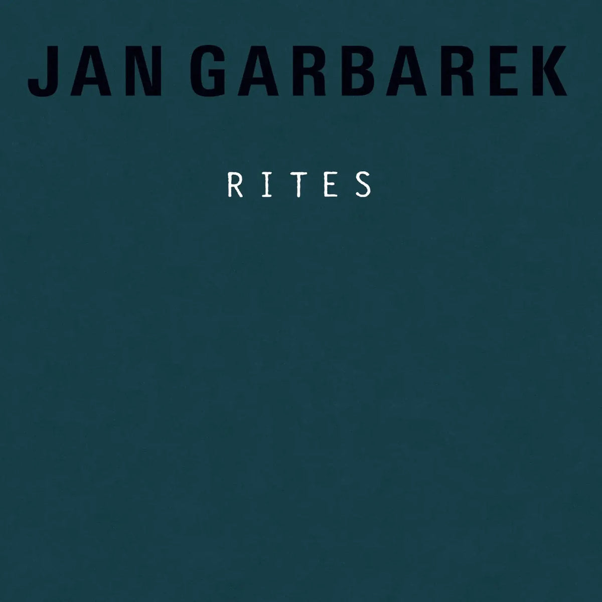 Jan Garbarek - Rites (2LP) (New Vinyl)