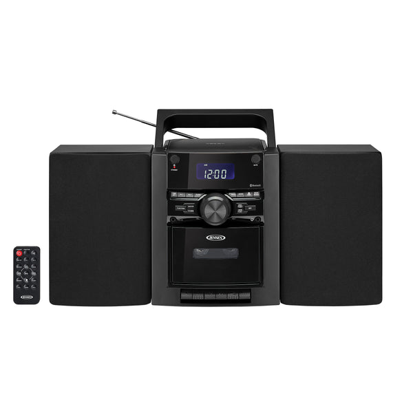 Jensen CD-785B Portable Stereo Bluetooth CD Music System with Cassette and Digital AM/FM Radio (Black) (Electronics) ***AVAILABLE AS IN-STORE PICKUP ONLY***