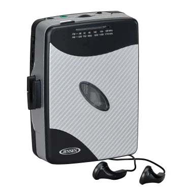 Jensen Stereo Cassette Player Walkman with AM-FM Radio