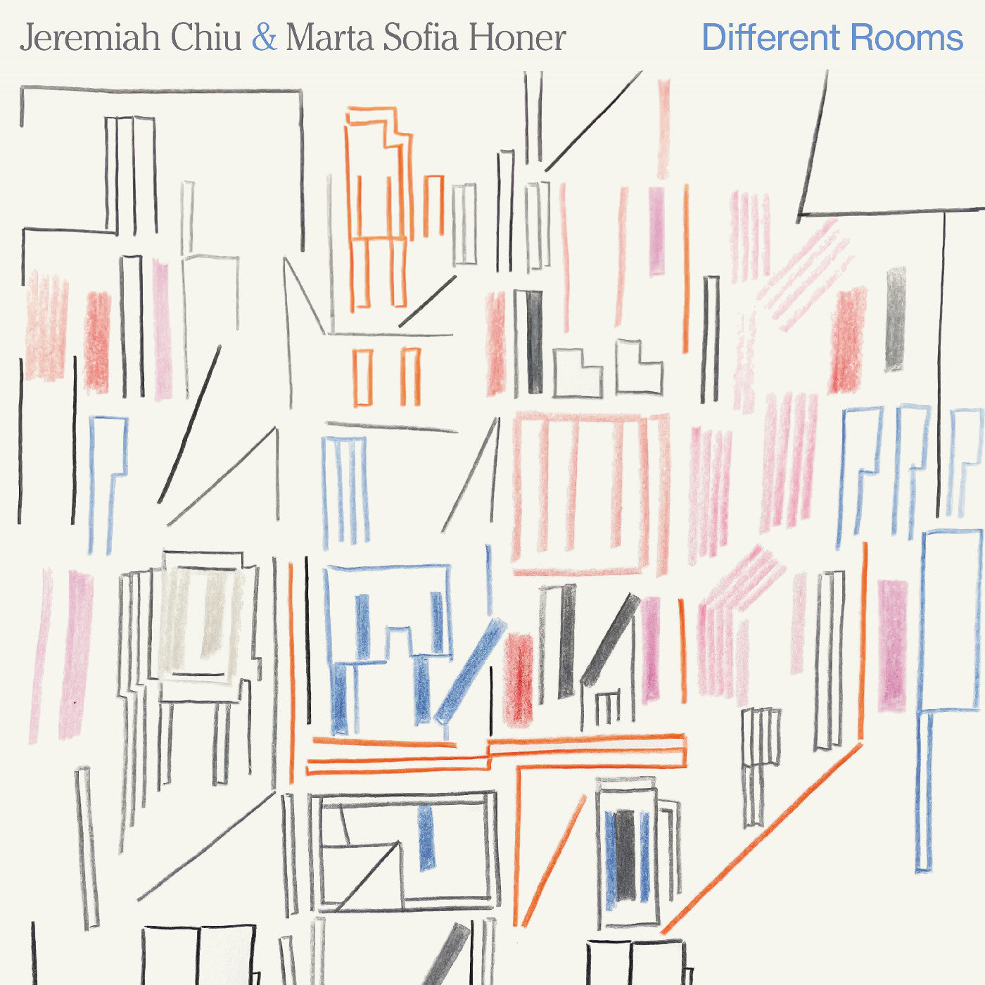 Jeremiah Chiu & Marta Sofia Honer - Different Rooms (Battiato Brick Vinyl) (New Vinyl)