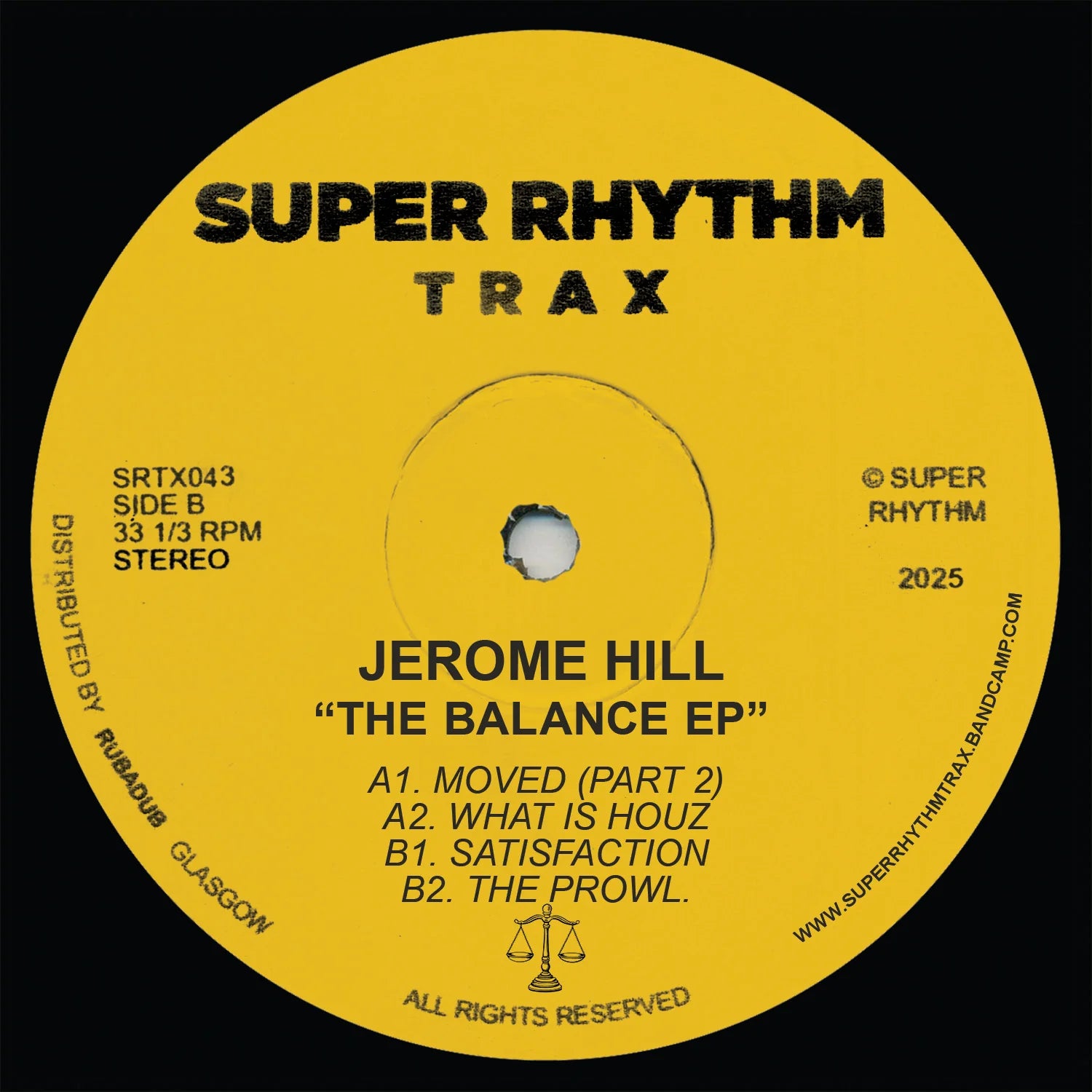 Jerome Hill - The Balance EP (New Vinyl)