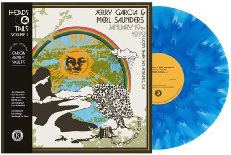 Jerry Garcia & Merl Saunders - Heads & Tails Vol. 1 (Cloudy Blue Vinyl) (New Vinyl)
