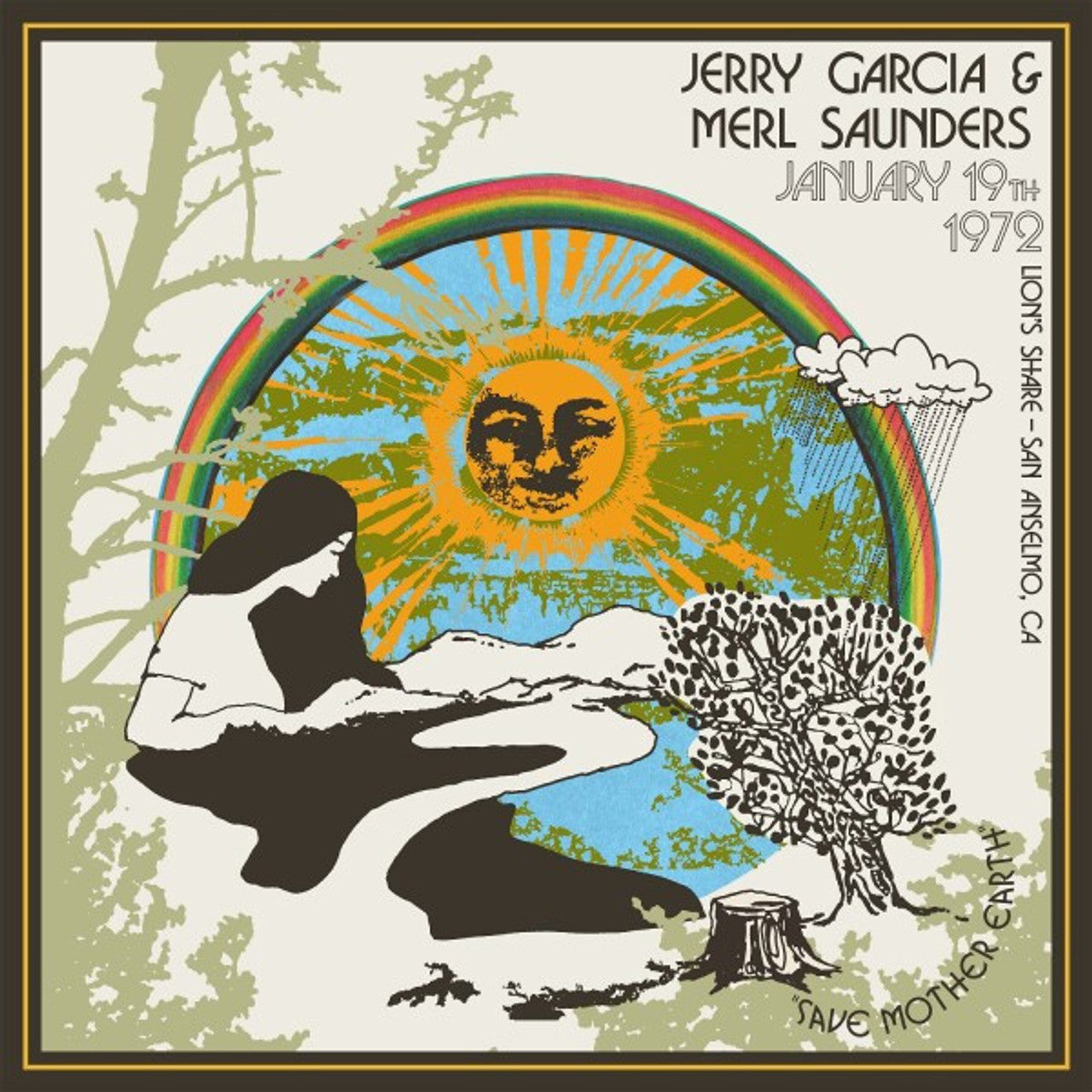 Jerry Garcia & Merl Saunders - Heads & Tails Vol. 1 (Cloudy Blue Vinyl) (New Vinyl)