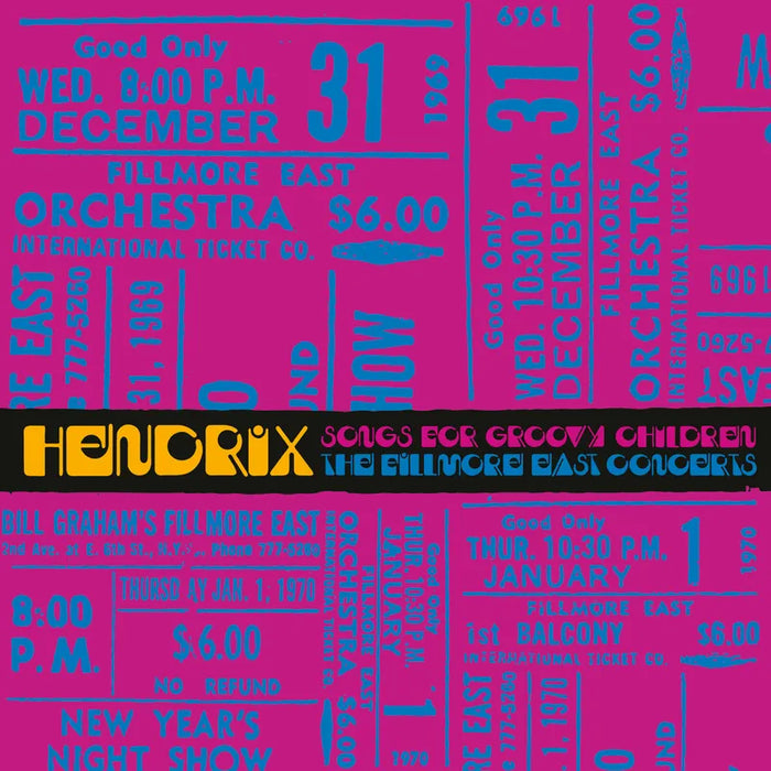 Jimi Hendrix - Songs For Groovy Children: The Fillmore East Concerts (RSD Black Friday 2024) (New Vinyl)