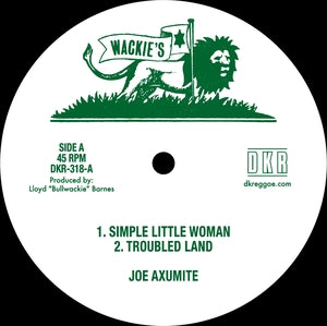 Joe Axumite - Simple Little Woman/Troubled Land (12") (New Vinyl)