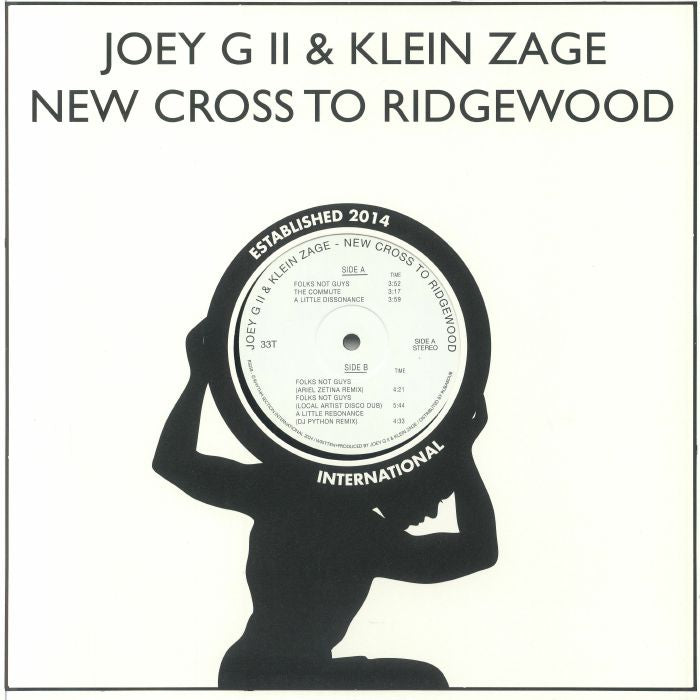 Joey G II & Klein Zage - New Cross to Ridgewood (New Vinyl)