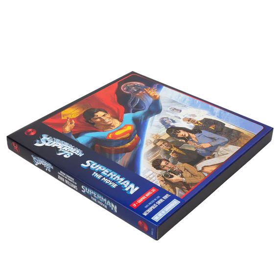 John Williams - Superman '78 (Original Motion Picture Soundtrack) (LP+Graphic Novel/Metropoilis Swirl Vinyl) (New Vinyl)