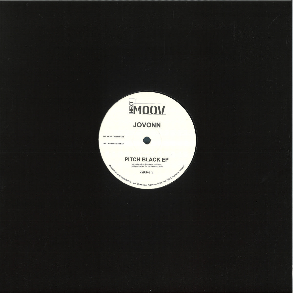 Jovonn - Pitch Black EP (12") (New Vinyl)
