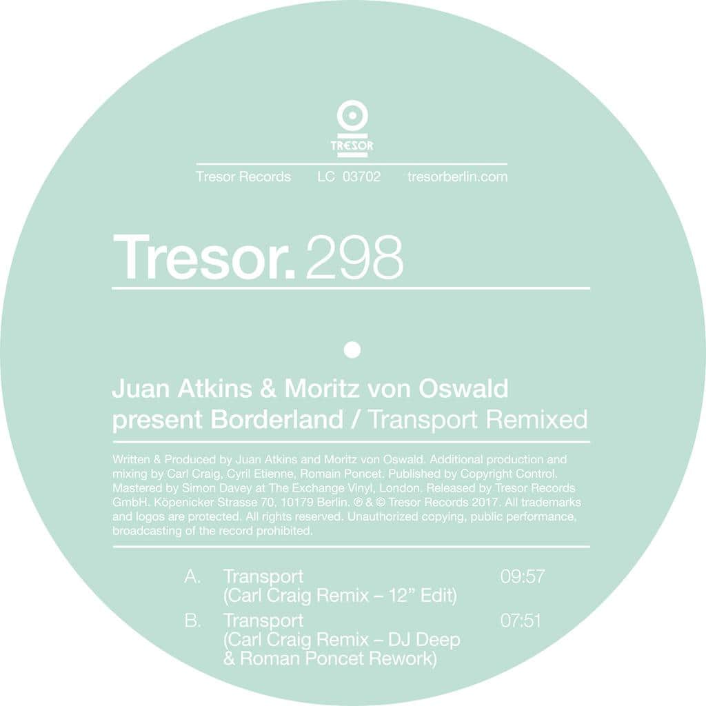 Juan Atkins & Moritz Von Oswald - Transport Remixed (New Vinyl)