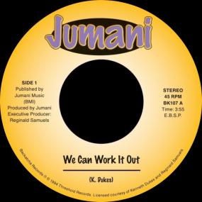 Jumani - We Can Work It Out/Give me Your Love (7") (New Vinyl)