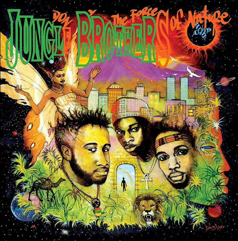 Jungle Brothers - Done By The Forces Of Nature (2LP Red/Yellow/Green Vinyl) (New Vinyl)