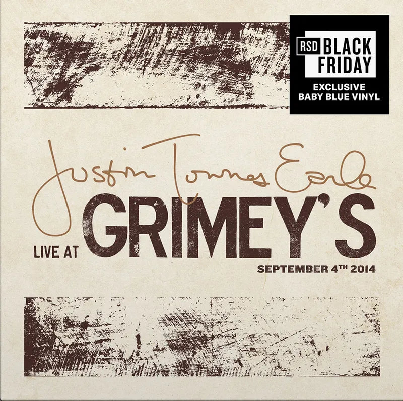Justin Townes Earle - Live At Grimey's (Blue Vinyl) (RSD BF 2023) (New Vinyl)