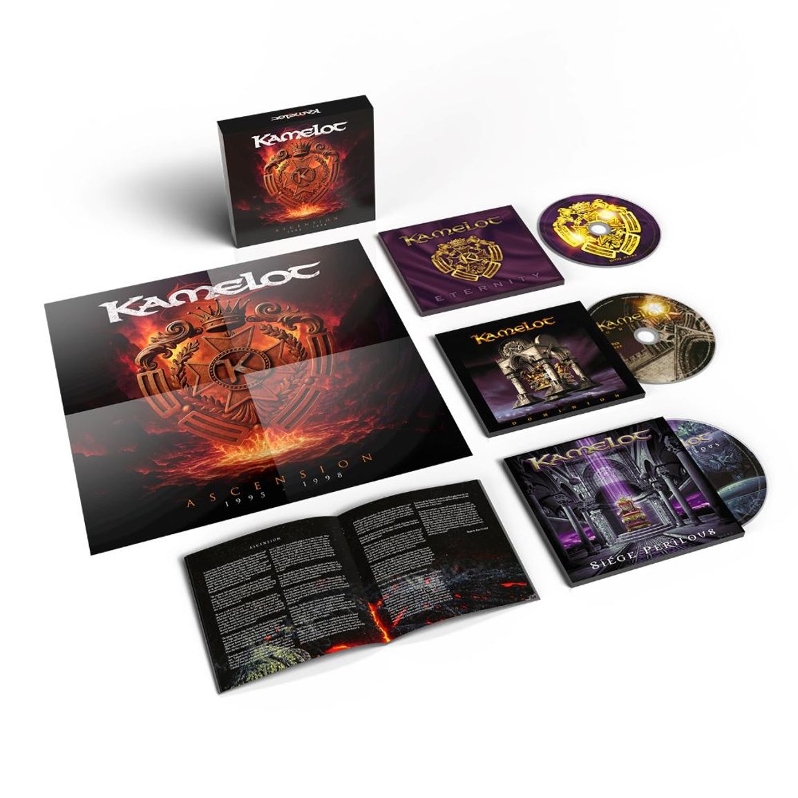 Kamelot - Ascension (1995-1998) (3CD) (New CD)