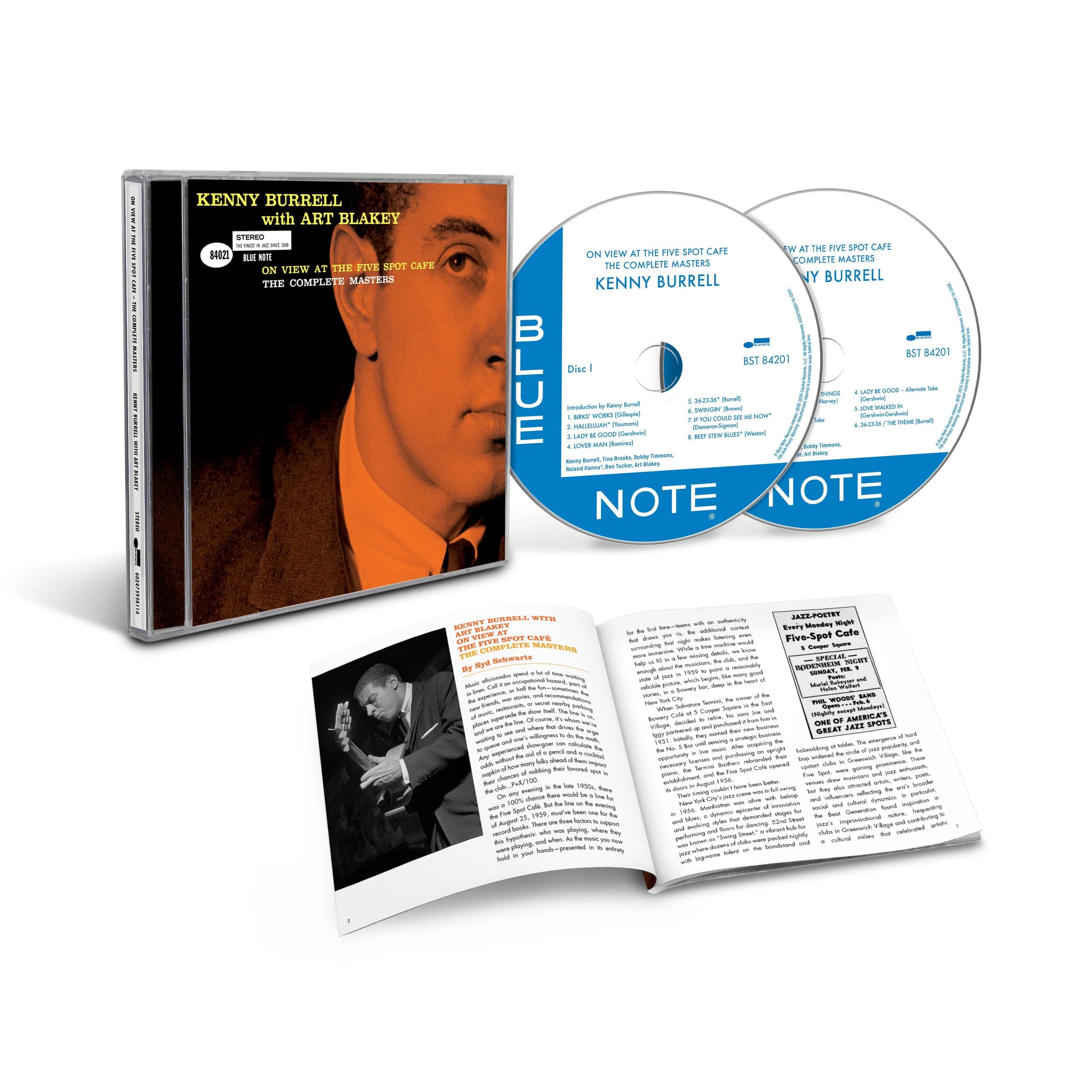 Kenny Burrell with Art Blakey - On View At The Five Spot Caf??: The Complete Masters (2CD) (New CD)