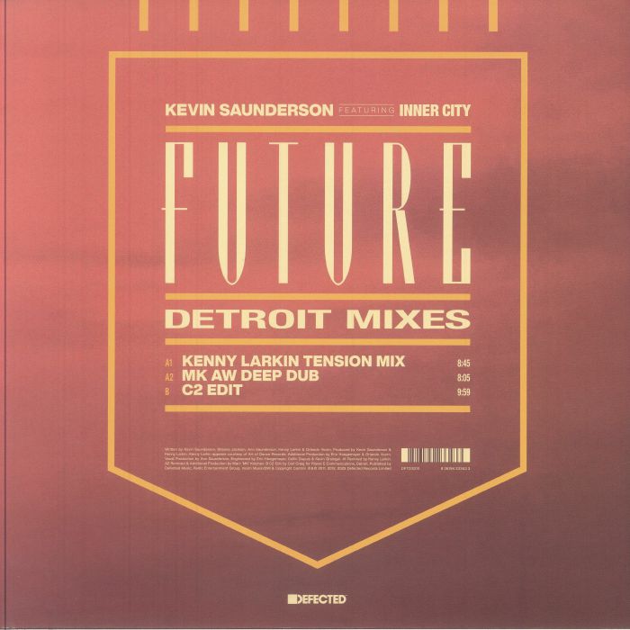 Kevin Saunderson Feat. Inner City - Future (Detroit Mixes) (12") (New Vinyl)