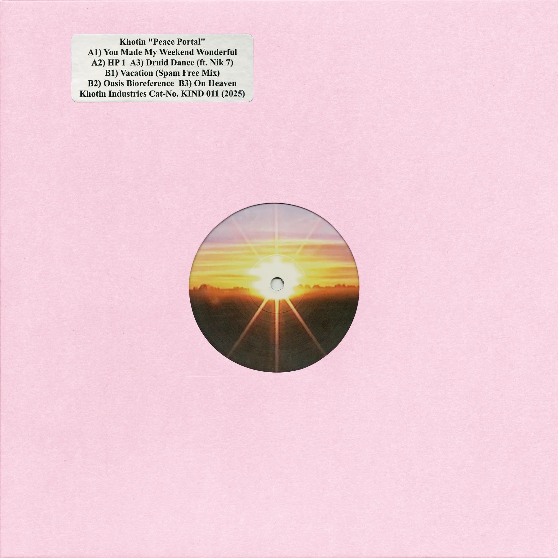 Khotin - Peace Portal (New Vinyl)
