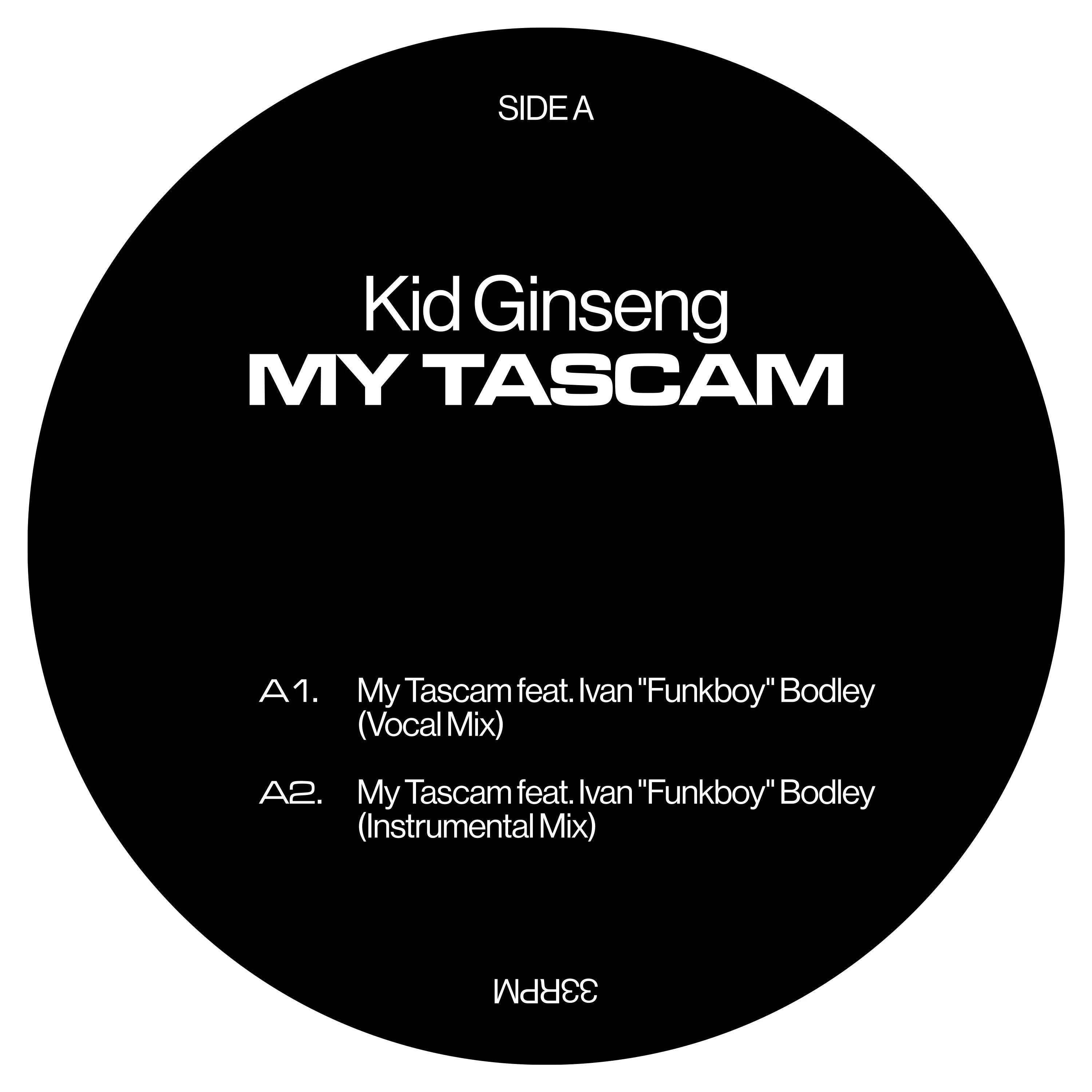 Kid Ginseng - My Tascam 12" (New Vinyl)