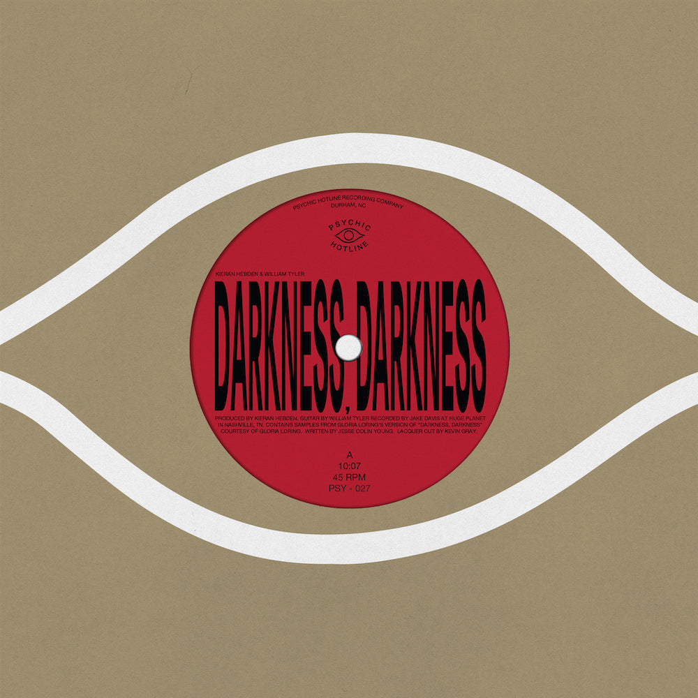 Kieran Hebden & William Tyler - Darkness, Darkness/No Services 12" (New Vinyl)