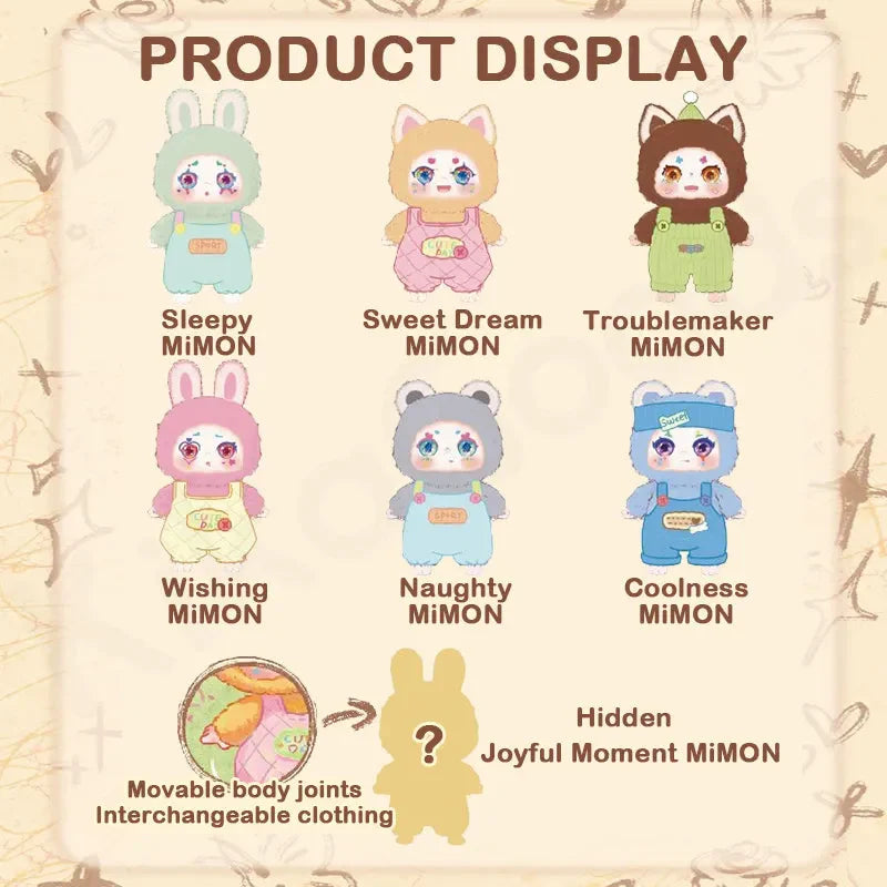 Kimmon I'm MiMON Series Plush Blind Box