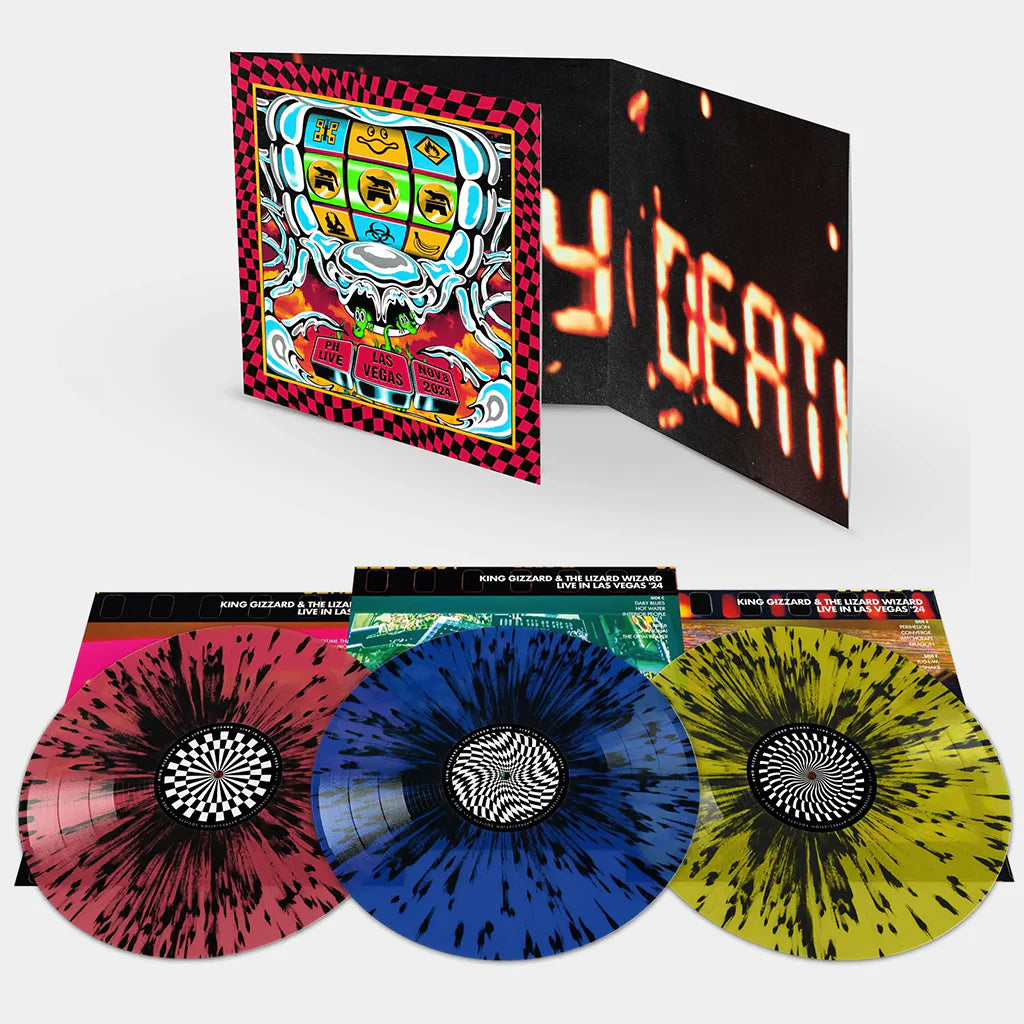 King Gizzard And The Lizard Wizard - Live In Las Vegas '24 (Triple Gatefold Splatter Vinyl) (New Vinyl)