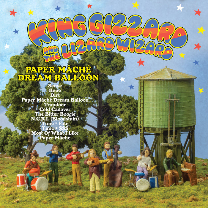 King Gizzard and the Lizard Wizard - Paper Mache Dream Balloon (Pink Seaglass Vinyl) (New Vinyl))