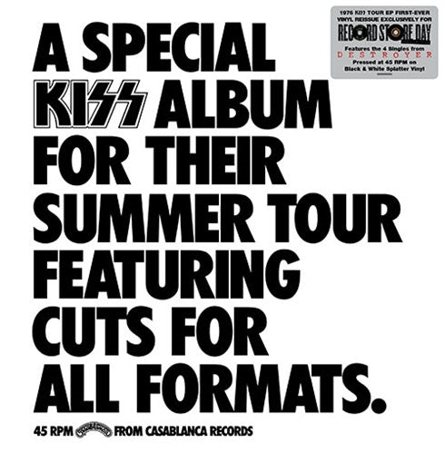 Kiss - A Special Kiss Tour Album (White & Black Splatter Vinyl) (RSD 2026) (New Vinyl)