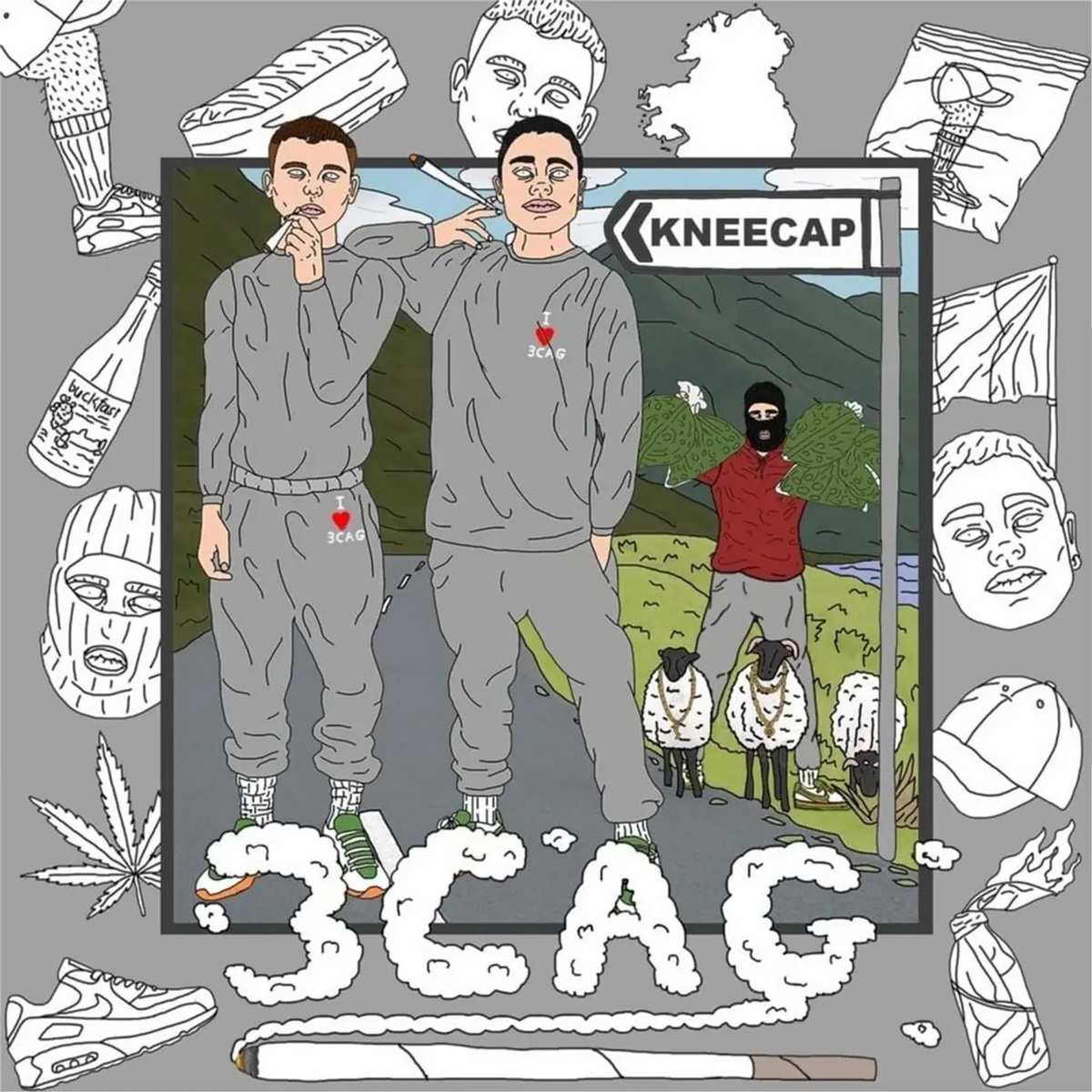 Kneecap - 3CAG (New Vinyl)