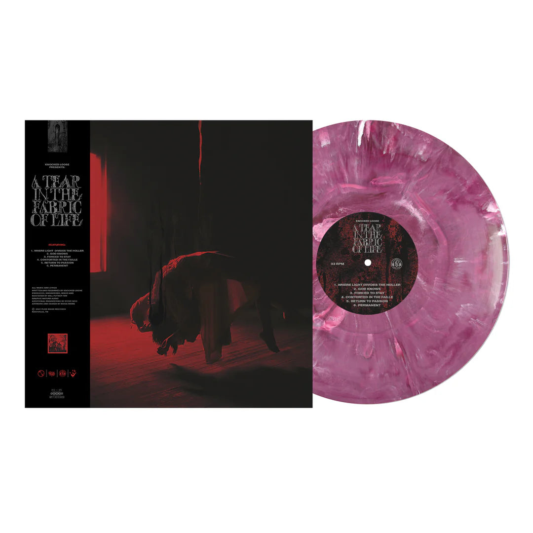 Knocked Loose - A Tear In The Fabric Of Life (Deluxe Merlot Marble Vinyl) (New Vinyl)