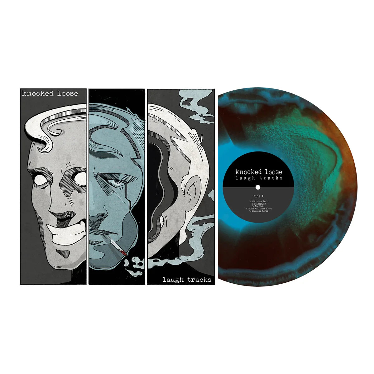 Knocked Loose - Laugh Tracks (Blue, Red & Yellow Vinyl) (New Vinyl)